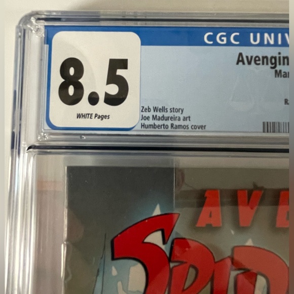 2012 Avenging Spider-Man Variant #1 CGC 8.5 - Ramos Cover & Madureira art - Picture 2 of 6